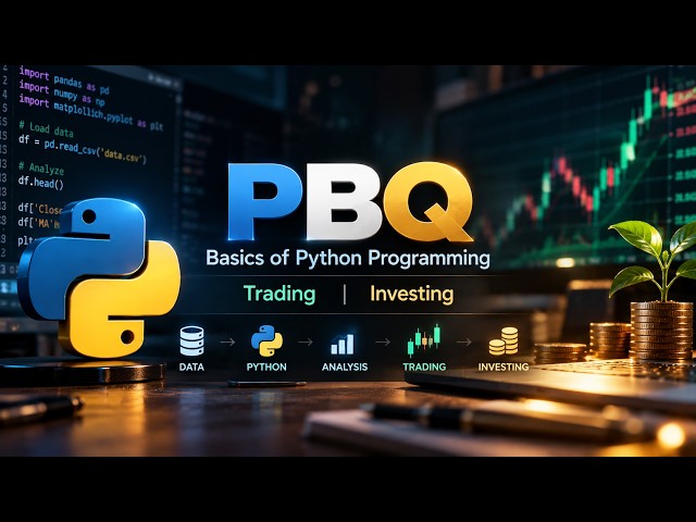 PBQ | Basics of Python Programming | Trading | Investing