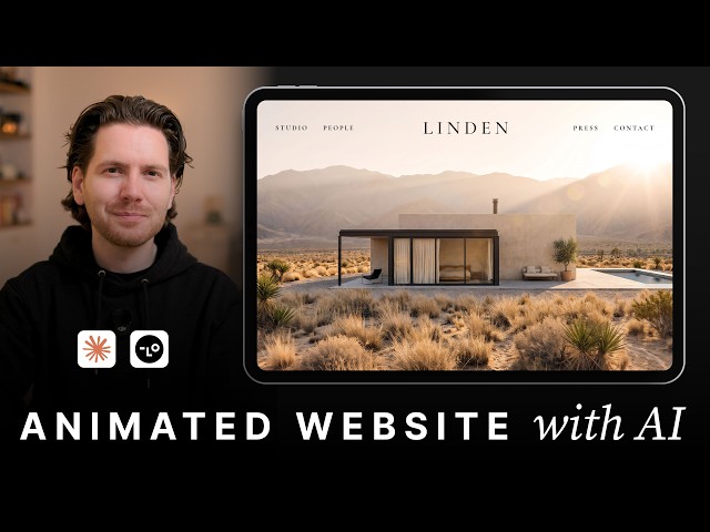 Design an Animated Website with AI - Fable 5 and Lovart