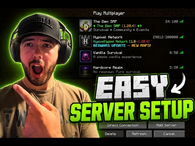 Let's Build a Minecraft Server!