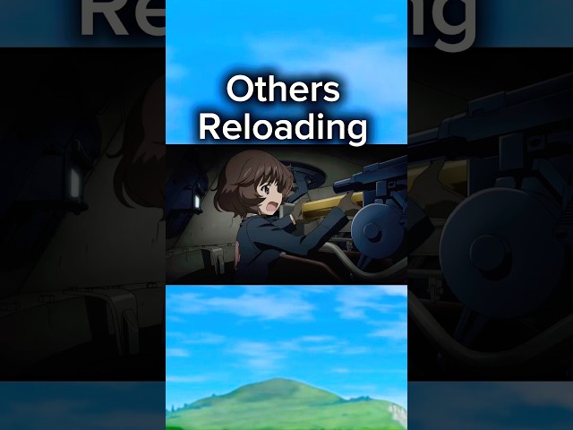 True Gamer Material #gup #GirlsUndPanzer #memes #anime