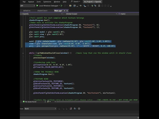 Messing Around in World Space part 7