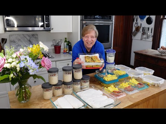 MASSIVE Breakfast Prep - High Protein Meals to Simplify My Life!