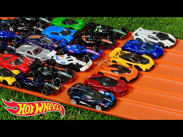 Hot Wheels Hypercars vs Formula 1 Cars Drag Race Tournament
