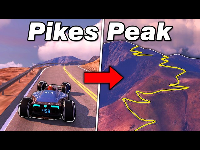The Brilliant Remake of Pikes Peak in Trackmania