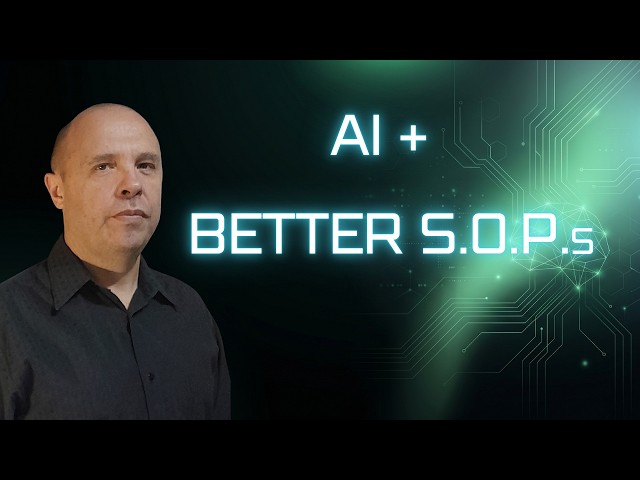 Your Lab Needs Better SOPs — AI Can Help
