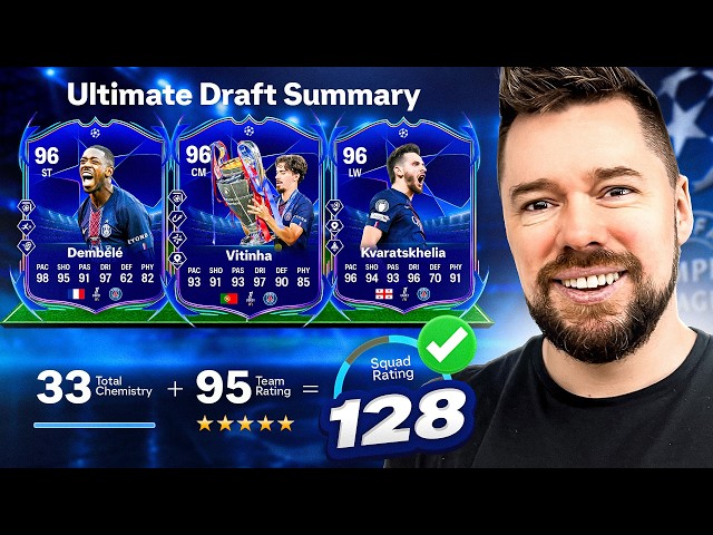 I GOT THE 128 FUT DRAFT!!