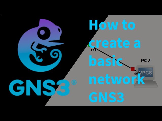 How to create a basic network in GNS 3