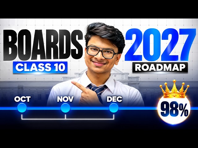 Class 10th: Last 3 Months Timetable to score 98%🔥 Boards 2027 october Roadmap!