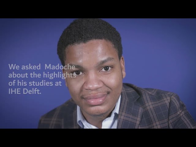 IHE Delft 💧 Interview with MSc student Madoche Jean Louis
