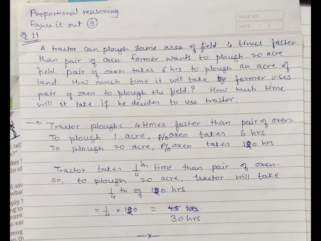 8th grade maths proportional reasoning figure it out3 Q 11 Solution #8thgrade #proportionalreasoning