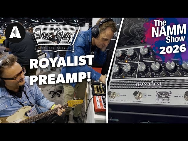 Tone King Royalist Tube Preamp & New Synergy Amps! | Tone King & Synergy Amps NAMM 2026