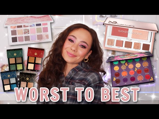RANKING NOVEMBER PALETTES FROM WORST TO BEST!