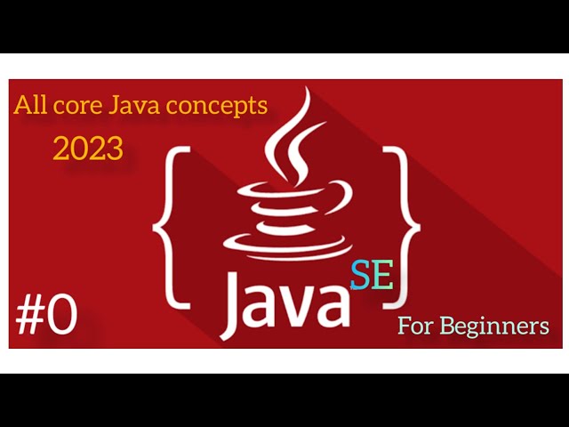 Introduction to the JAVA SE Course | All Core Java Concepts | Latest 2023 - #0 @bitethecode