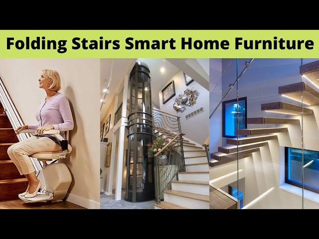 Folding Stairs  Smart Home Furniture