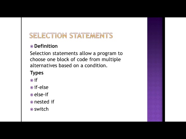 Part-1 Control flow in java