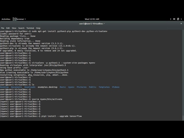 Python 3.5 3.6 How to Install TensorFlow
