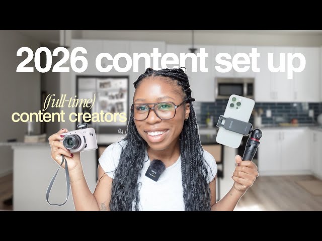 Become a Full-Time Creator with these 10 Tools (My Content Creator Tools & Set Up)