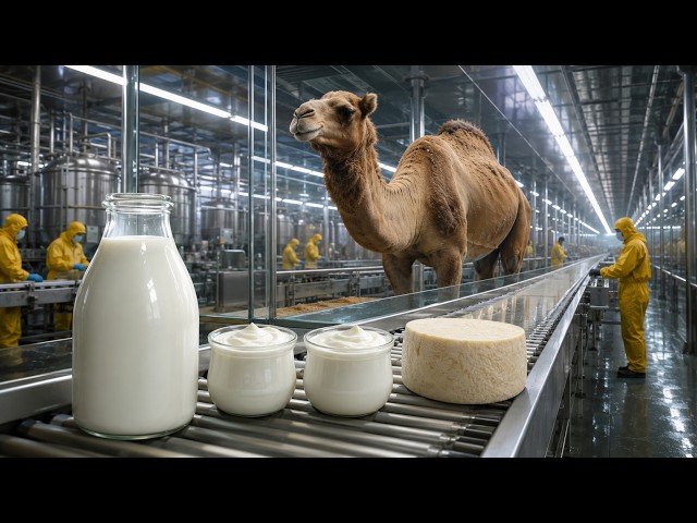 From Camel Farm to Milk Bottle: Inside the Complete Modern Dairy Production and Packaging Process
