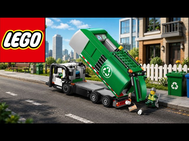 LEGO City 60495 Recycling Truck