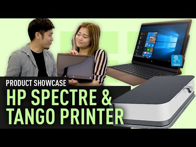 SEXIEST GADGETS EVER? | HP Spectre Folio & Tango Printer