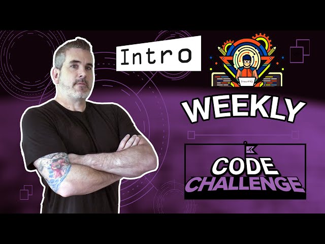 Coding Challenge Intro 2022