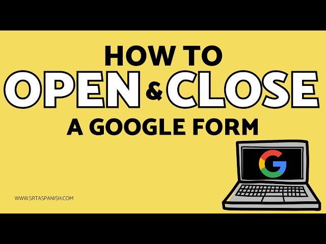 How to Close a Google Form: Tech Tips for Teachers