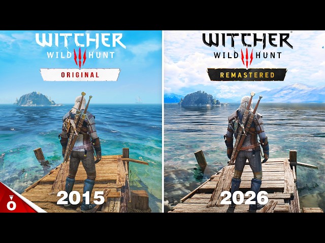 Obsessive Comparison: The Witcher 3 Remastered vs. Original