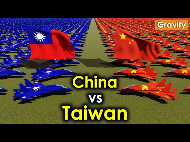 Taiwan vs China Military comparison 2024