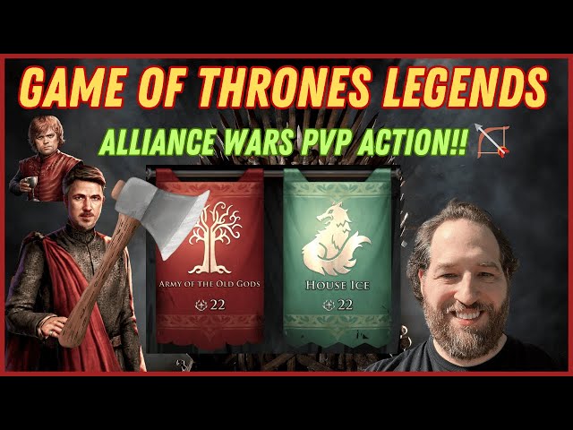 ALLIANCE WARS PVP ACTION! 🤴🏻 ALL BATTLES 9-3-2025 | GOT Legends