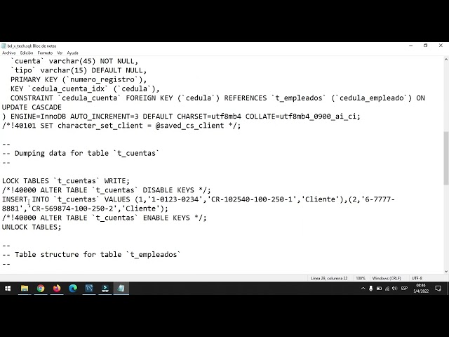 Cómo respaldar y restaurar bases de datos en MySQL desde MySQL Workbench