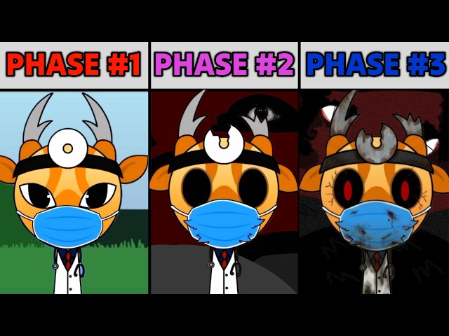 All Phases in New Incredibox Sprunki Oc of Animal Hospital: From Phase 1 to Phase 3 | PART #2
