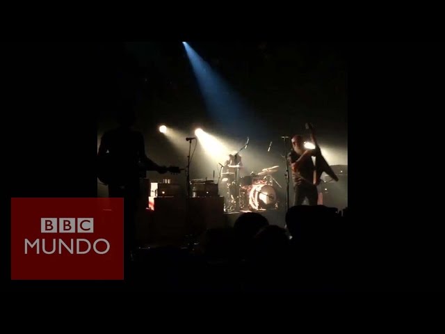 París: momento del tiroteo durante el concierto en Le Bataclan