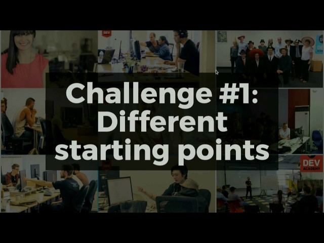 Teaching and learning on a fullstack, bootcamp, JavaScript course