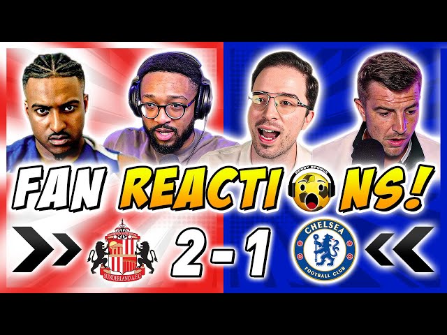 Chelsea Fans MISERABLE 😖 Reactions to Sunderland 2-1 Chelsea | Premier League Fan Reactions