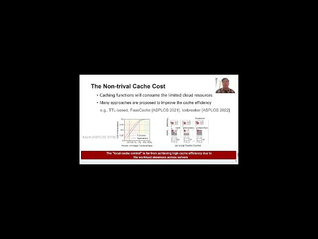 ASPLOS'24 - Lightning Talks - Session 4B - Flame: A Centralized Cache Controller for Serverless Comp