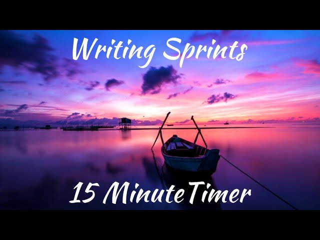 15 Minute Writing Sprint Timer | Deep Focus Music
