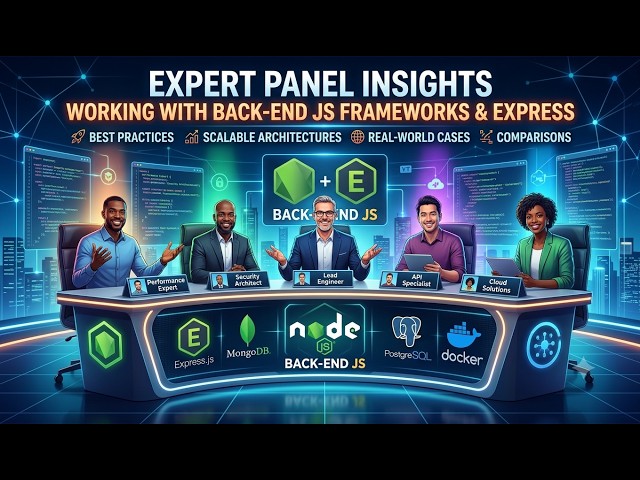 Expert Viewpoints: Working with Back-end JavaScript Frameworks and Express