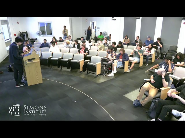 Talk by Hsin-Yuan Huang (Caltech)