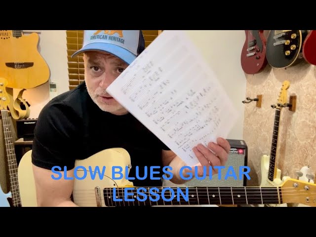 Transform your Blues Pentatonic soloing with this Slow Blues Guitar Lesson and master those licks