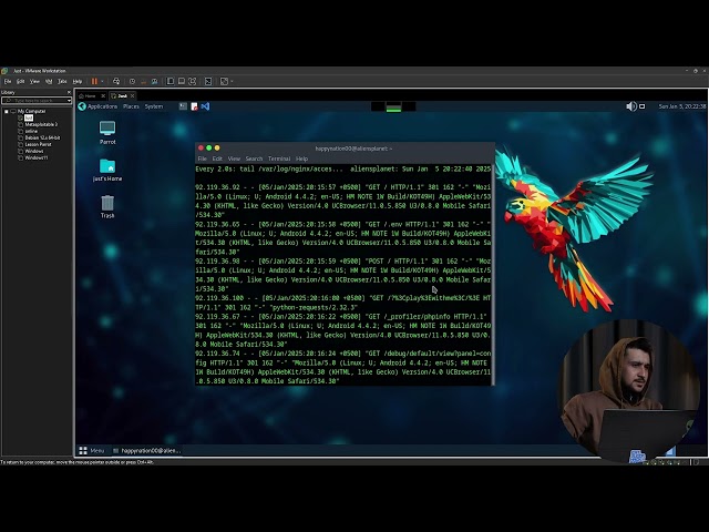 32 - Dars: Logs 2 (watch less +F)