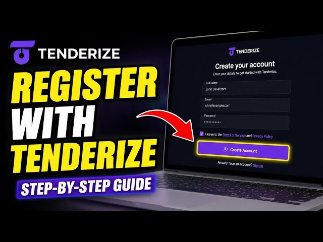 How to register with Tenderize for debugging dApps - Detailed Guide