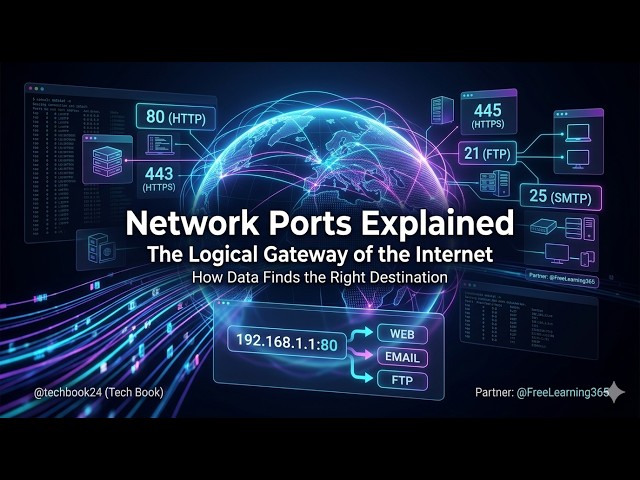 Network Ports Explained: The Hidden System That Runs the Internet #NetworkEngineering #ports