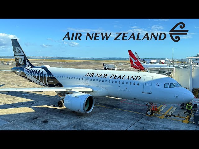 🇳🇿 Christchurch CHC - Auckland AKL Air New Zealand Airbus A320 [Full Flight Report]