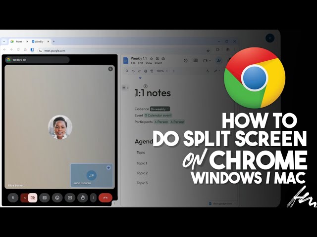 How to Split Screen on Google Chrome (Windows & Mac)
