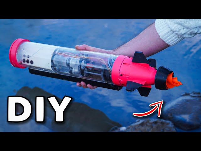 DIY Submarine with ILLEGAL Propeller - Complete Build