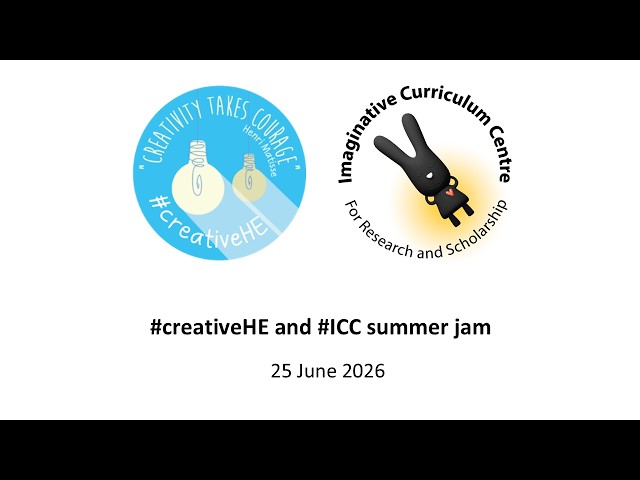 #creativeHE and #ICC Summer Jam 25/06/2026