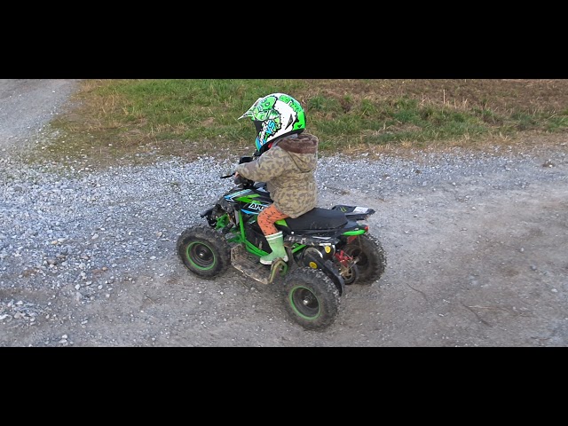 Quad électrique 800 watts apollo motor néo 2 ans et demi
