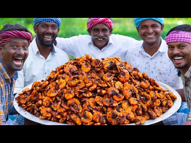 TIGER PRAWNS PERI PERI | Crispy Shrimp Recipe | Cooking Prawns with Shell | Seafood Fry Recipes