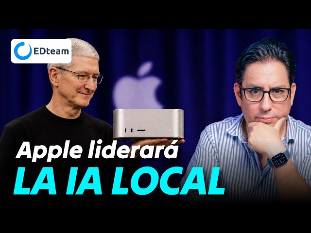 Apple lidera la IA local | Videos en tiempo real con IA #EDchismes