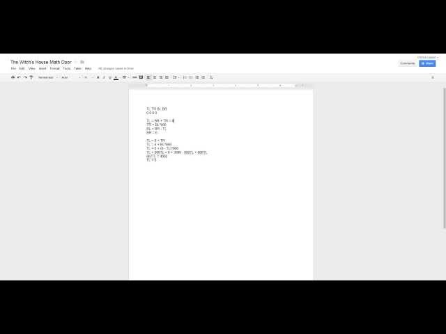 The Witch's House Library Door (solution and algorithm)